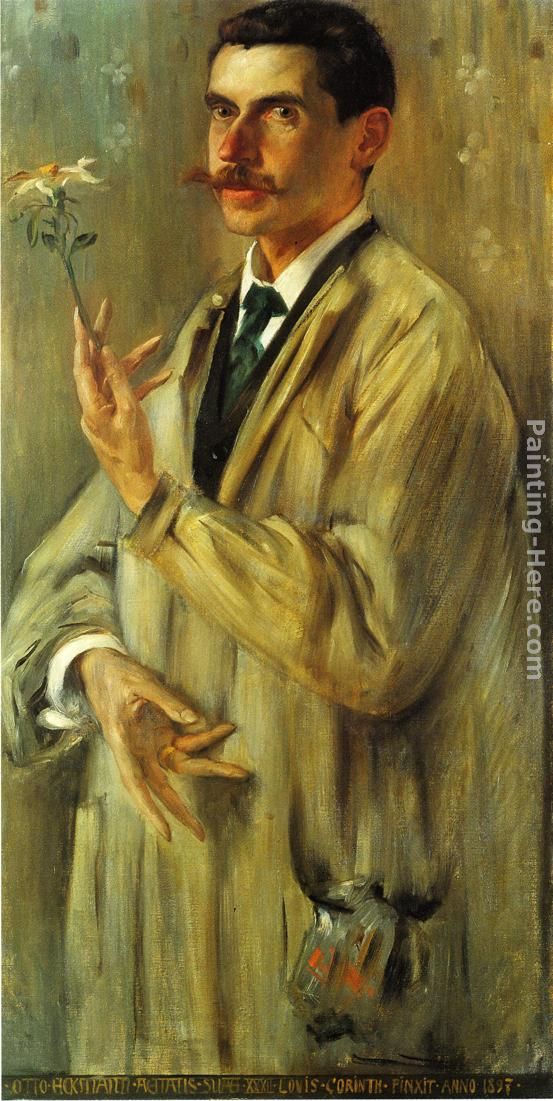 Lovis Corinth Portrait of the Painter Otto Eckmann